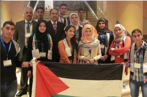 فلسطين تفوز بـ5 جوائز في مسابقة 'إنتل للعلوم' فلسطين تفوز بـ5 جوائز في مسابقة 'إنتل للعلوم'