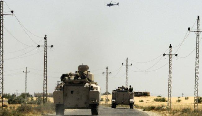 قتل 12 مسلحا في قصف جوي بشمال سيناء