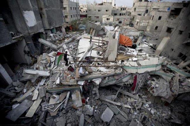 توقف إعادة اعمار مساكن في غزة بسبب منع الاحتلال دخول الاسمنت