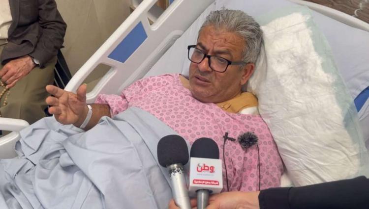 فيديو | الصحفي المصاب علي سمودي لـوطن: لم يتواجد أي مسلح بمكان استهدافنا وأتحدى الاحتلال إثبات عكس ذلك