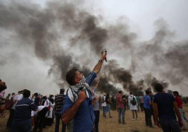 الصحة: اصابة 65 مواطنا بالرصاص الحي خلال قمع الاحتلال "مسيرة النكبة" في غزة