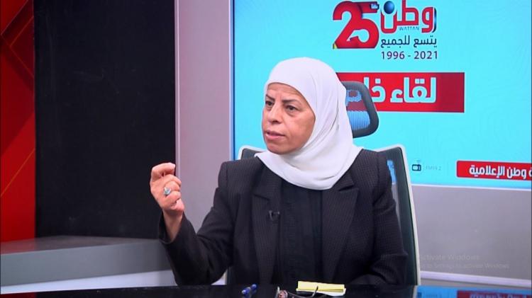 "وطن" تحاور عضو مركزية فتح دلال سلامة "وطن" تحاور عضو مركزية فتح دلال سلامة