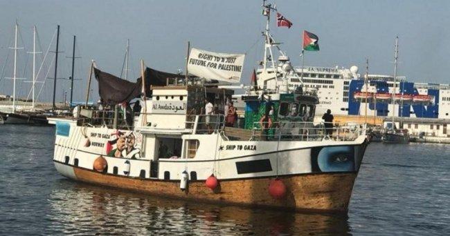 الاحتلال يواصل اعتقال 20 متضامناً كانوا على متن سفينة "عودة" لكسر حصار غزة