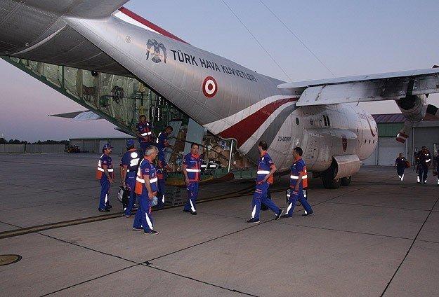 طائرة عسكرية تركية لنقل 20 من جرحى العدوان على غزة