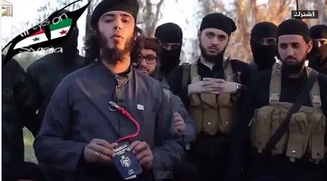 بالفيديو .. عنصر من داعش يهدد الملك الاردني بالذبح وتنفيذ تفجيرات في الاردن