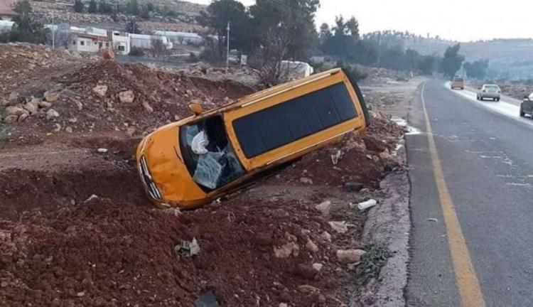 مصرع شخص واصابة 196 آخرين بحوادث سير في الضفة الغربية