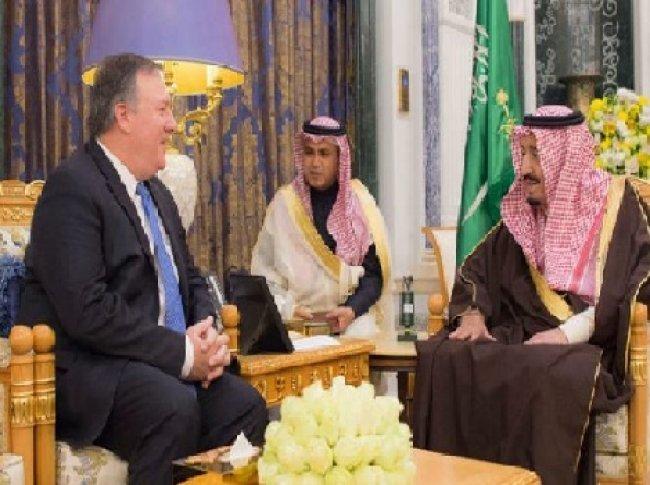 العاهل السعودي يلتقي مدير الـ "سي آي إيه"