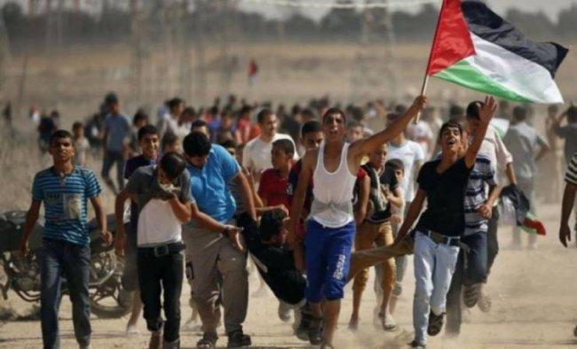 6 إصابات برصاص الاحتلال على حدود غزة