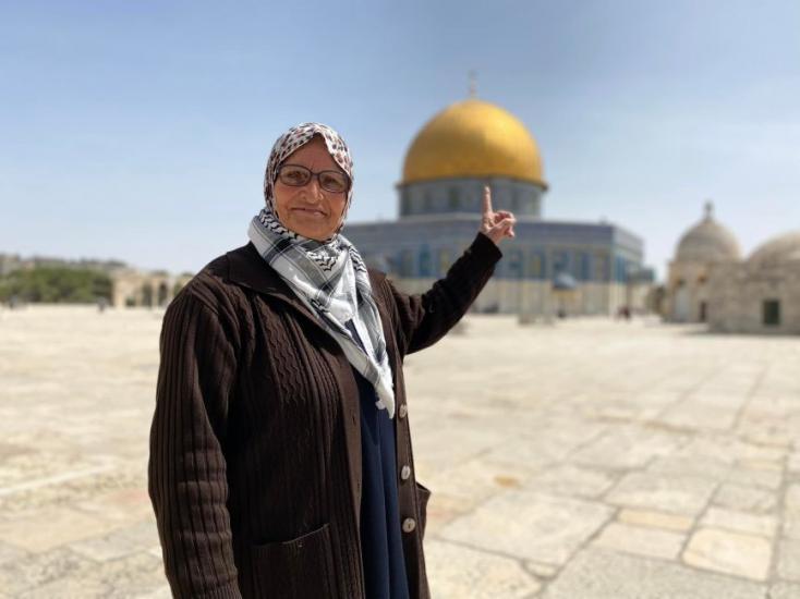 الاحتلال يعتقل المرابطة المقدسية نفيسة خويص الاحتلال يعتقل المرابطة المقدسية نفيسة خويص