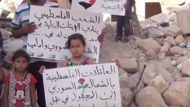 460 عائلة فلسطينية في إدلب السورية تشتكي بؤس الحال