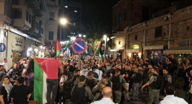 مركز حقوقي: شرطة الاحتلال استخدمت عنفاً غير مسبوق ضد المتظاهرين في حيفا