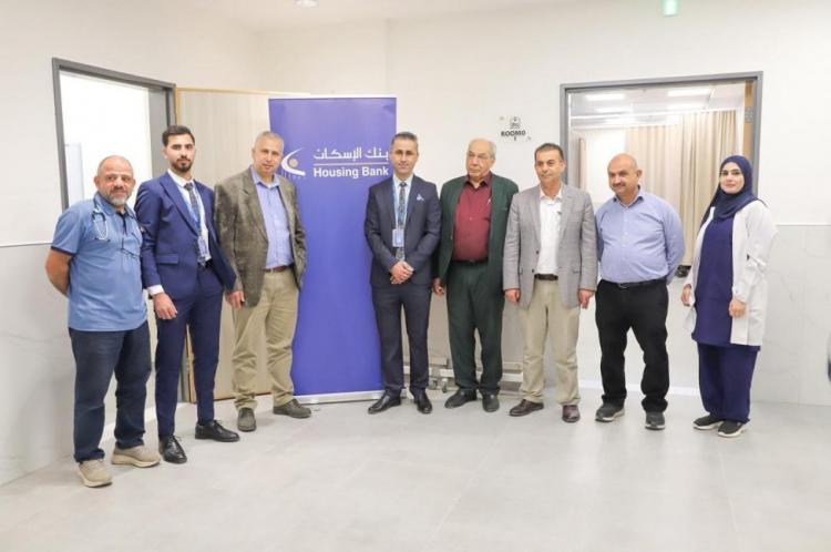 بنك الإسكان يتبرع بتأثيث قسم الأطفال في مستشفى يطا الحكومي