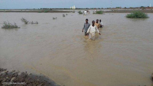 وفيات وإصابات وانهيار منازل بسبب السيول في السودان