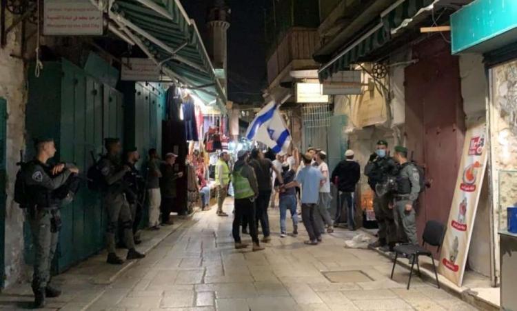 مسيرة "استفزازية" للمستوطنين في زقاق القدس القديمة