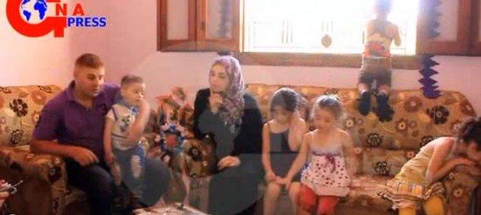 بالفيديو ... امرأة من غزة عمرها 21 عاما وأم لـ 11 طفلا