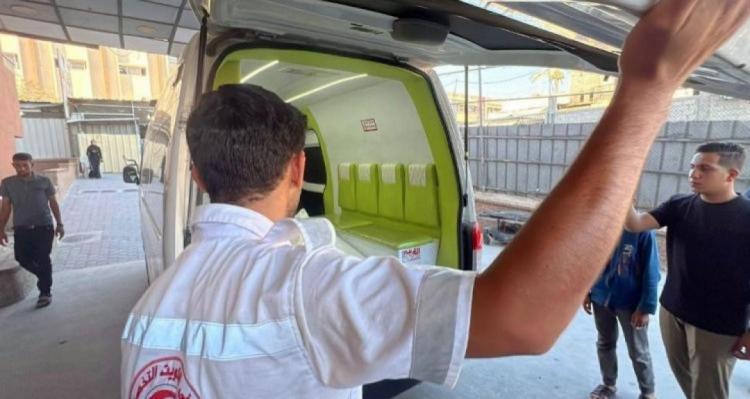 إصابات جراء قصف الاحتلال مجموعة من المواطنين في حي الرمال غرب مدينة غزة