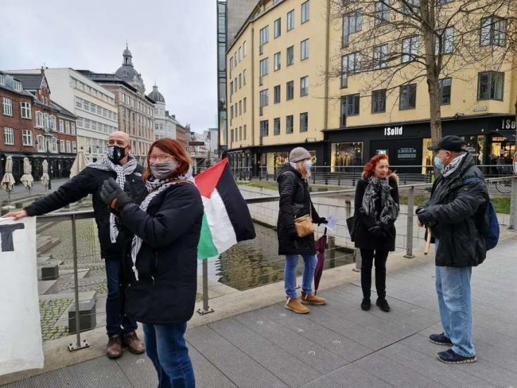 صور | للأسبوع الثالث.. حملة مقاطعة بضائع الاحتلال مستمرة في الدنمارك
