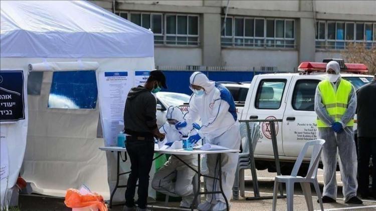 الاحتلال: 6 حالات وفاة و870 إصابة جديدة بفيروس كورونا