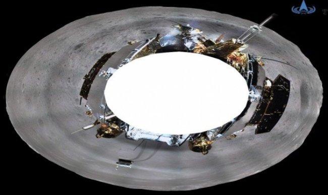 المسبار الصيني "يوتو 2" يلتقط صورة للجزء المظلم من القمر