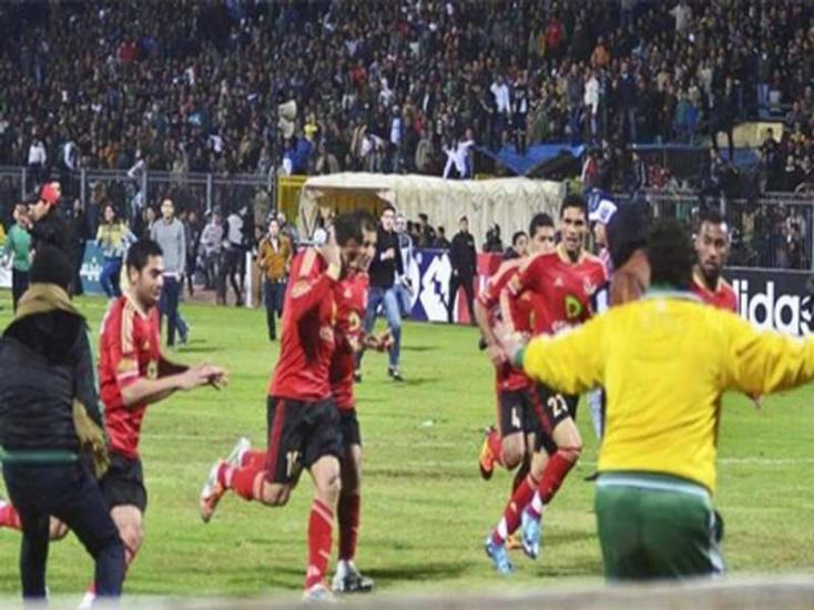 ايقاف الدوري المصري لأجل غير مسمى بعد الكارثة