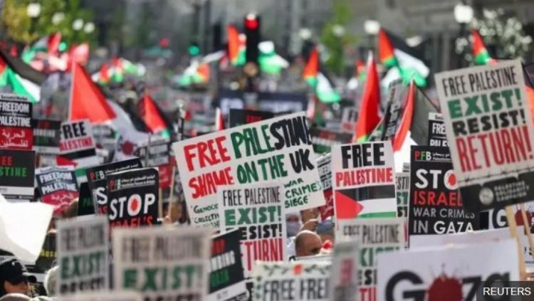 البرغوثي: تظاهرات عالمية غير مسبوقة هذا الاسبوع تضامنًا مع فلسطين ورفضًا لحرب الإبادة في غزة البرغوثي: تظاهرات عالمية غير مسبوقة هذا الاسبوع تضامنًا مع فلسطين ورفضًا لحرب الإبادة في غزة