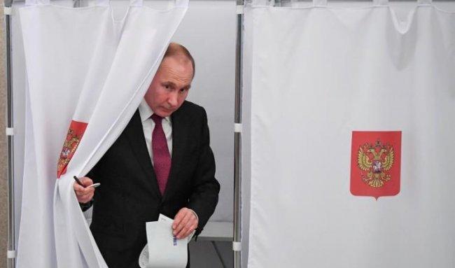 بوتين: سأرضى بأي نتيجة تؤهلني للرئاسة