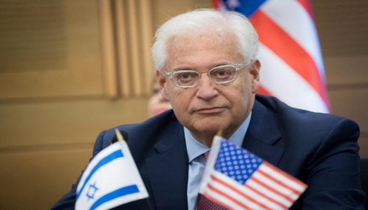 السفير الأمريكي يفنّد مزاعم الإمارات: إسرائيل أجلت تطبيق السيادة ولم تلغها