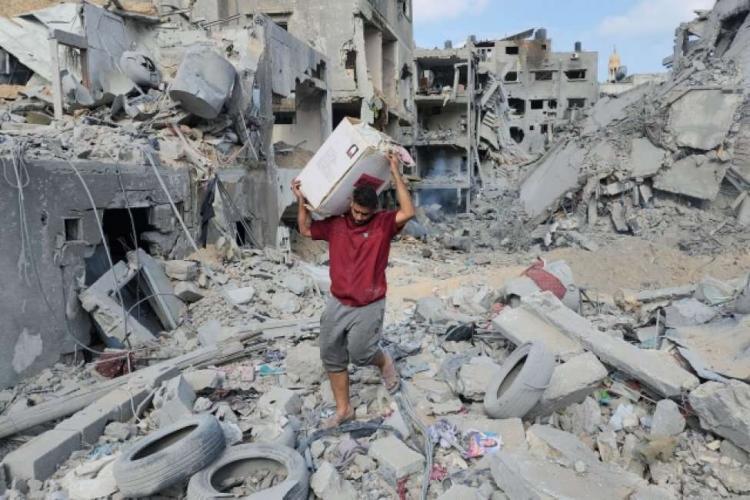وطن تتابع "طوفان الأقصى" في يومها السابع.. الاحتلال يكثف مجازره ويُبلغ الامم المتحدة بتهجير مليون مواطن من شمال غزة