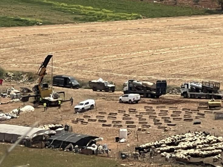بين السلاح والخِراف اجتياح استيطاني يرعى على أنقاض حياة الفلسطينيين في الأغوار بين السلاح والخِراف اجتياح استيطاني يرعى على أنقاض حياة الفلسطينيين في الأغوار