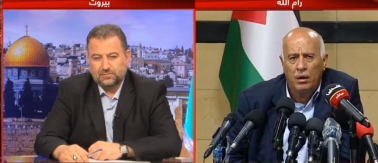 في مؤتمر مشترك بين الرجوب والعاروري .. الاتفاق بين فتح وحماس على العمل معا لمواجهة صفقة القرن ومخطط الضم ميدانيا وسياسيا في مؤتمر مشترك بين الرجوب والعاروري .. الاتفاق بين فتح وحماس على العمل معا لمواجهة صفقة القرن ومخطط الضم ميدانيا وسياسيا