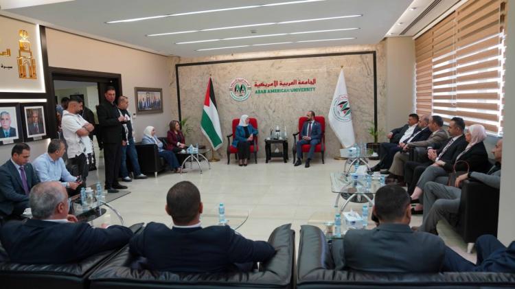 الجامعة العربية الأمريكية في جنين تستقبل طلبتها الجدد بفعاليات ولقاءات وأنشطة متعددة الجامعة العربية الأمريكية في جنين تستقبل طلبتها الجدد بفعاليات ولقاءات وأنشطة متعددة