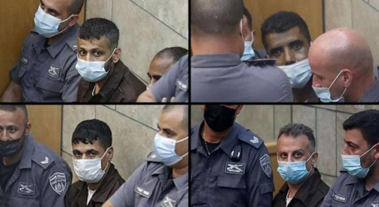 محكمة الاحتلال تعقد جلسة لتمديد اعتقال محرري جلبوع الأربعة