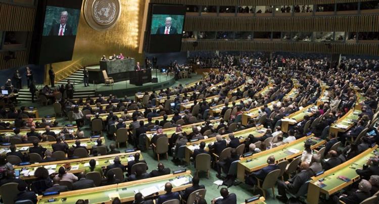13 دولة تصوت بشكل مفاجئ ضد مشروع أممي لصالح فلسطين