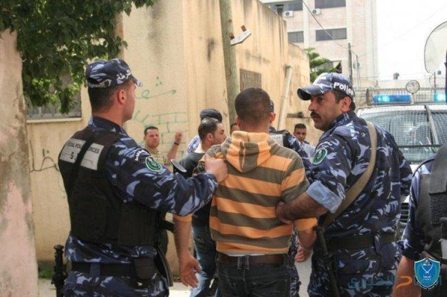 شرطة قلقيلية تقبض على مطلوب محكوم 3 سنوات