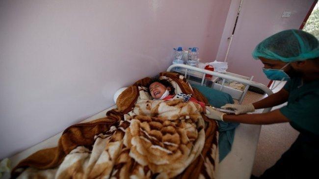 100 حالة وفاة واكثر من 20 الف اصابة بالكوليرا في اليمن