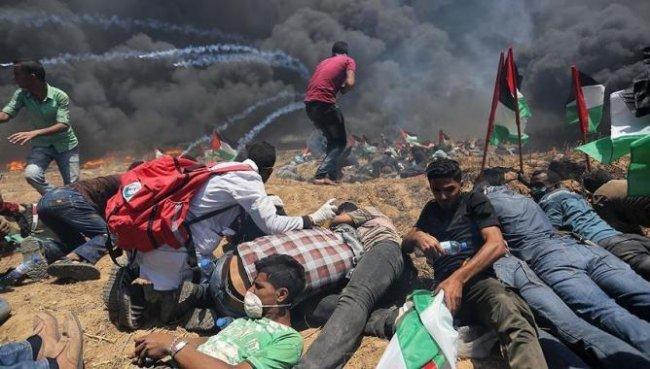 184 شهيدا و76 حالة بتر منذ نهاية آذار الماضي في غزة