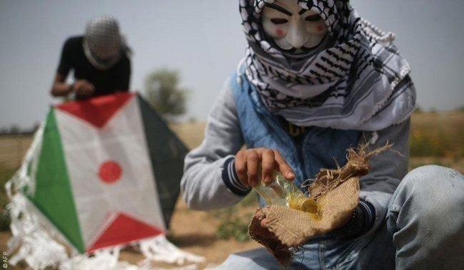 طائرات الاحتلال تستهدف مجموعة شبان جنوب قطاع غزة