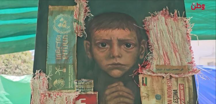 رغم الحصار.. فنانات يرسمن صمود غزة من رماد المعاناة