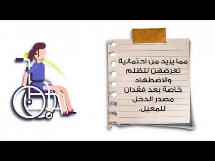 حماية الفتيات والنساء ذوات الإعاقة من العنف المبني على النوع الاجتماعي.