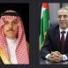 الشيخ يبحث آخر التطورات مع وزير الخارجية السعودي