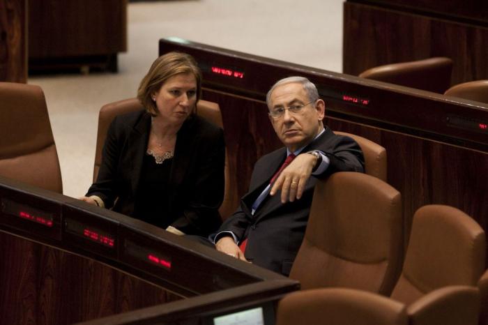ليفني: نتنياهو شخص عديم المسؤولية ومضر بأمن إسرائيل