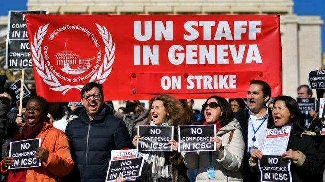 للمرة الثانية خلال أسبوع.. موظفو الأمم المتحدة يضربون في جنيف