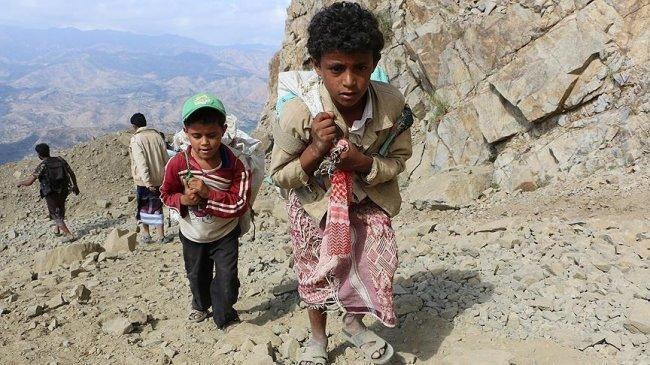 الأمم المتحدة: 7 ملايين طفل يمني يدخلون فراشهم جوعى ليليا