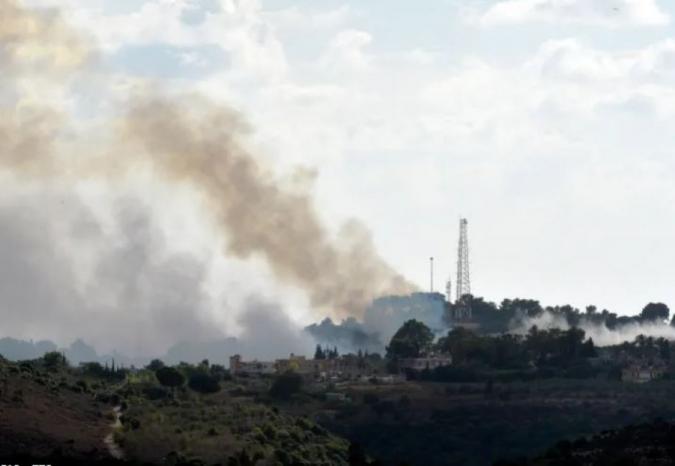قصف صاروخي لحزب الله على مواقع للاحتلال