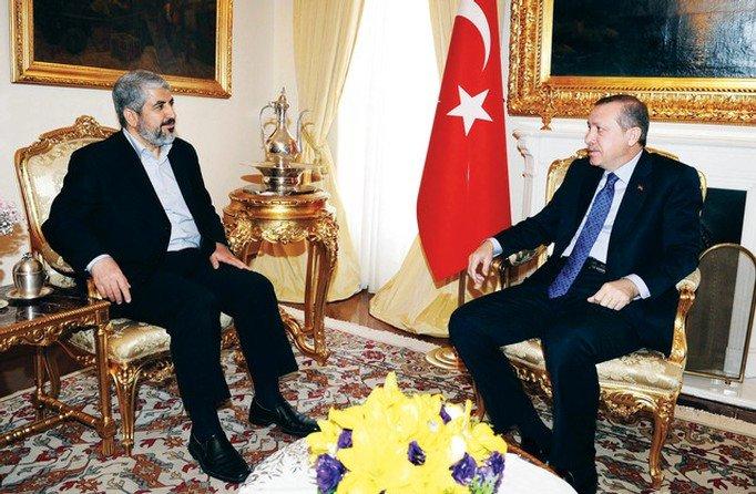 وفد قيادة حماس يلتقي أردوغان اليوم