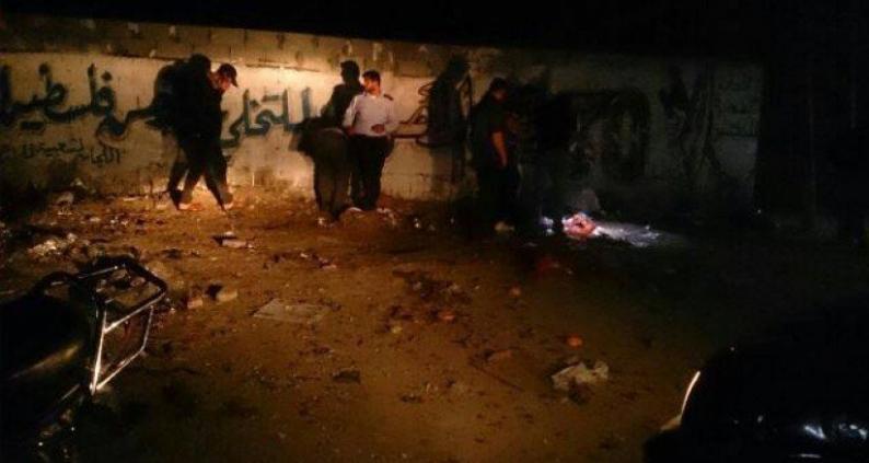مجهولون يفجرون عبوة عند مدخل النصيرات وسط قطاع غزة
