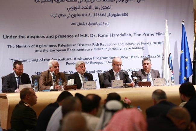 الاتحاد الأوروبي يُطلق برامج زراعية في فلسطين