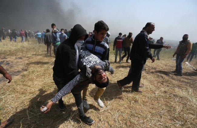 غزة: 6 اصابات حصيلة احداث &quot;مسيرة العودة&quot; في يومها الـ 11