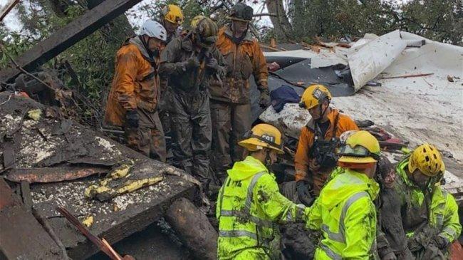 حصيلة جديدة لضحايا الانهيارات الطينية في كاليفورنيا