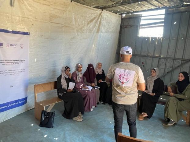 جمعية المرأة العاملة الفلسطينية للتنمية تعزز المشاركة السياسية للنساء في دير البلح عبر مجلس الظل النسوي